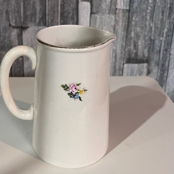 Vintage Floral Pitcher - Picture 2 of 3